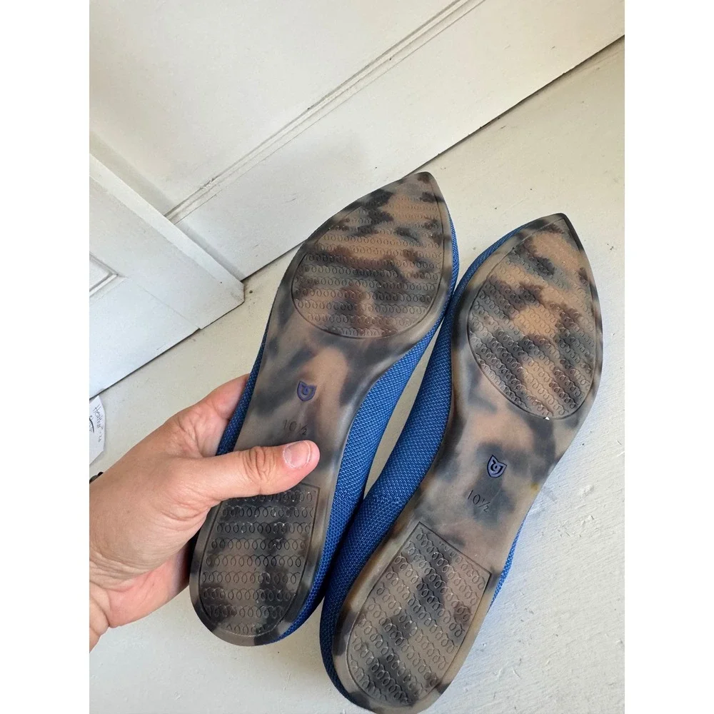 Rothy's blue The Point flats size 10.5 - Picture 12 of 12